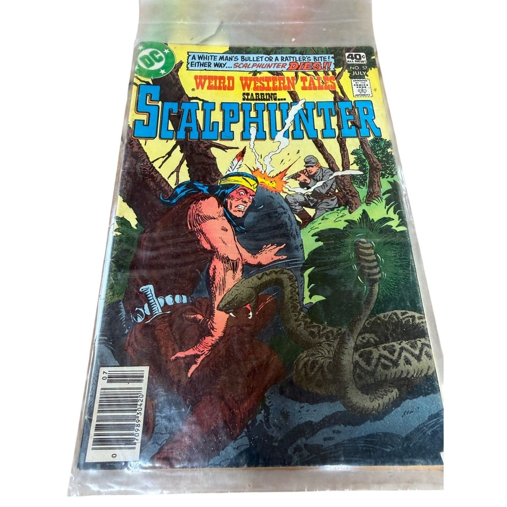 DC Weird Western Tales #57 July 1979 Scalphunter‎ Bronze Age Comic Book
